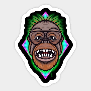 Funny orangutan Sticker